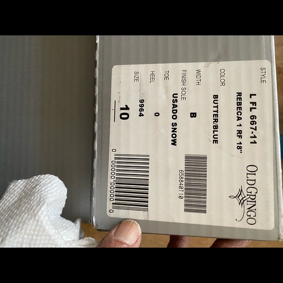 Old Gringo Knee high cowboy boots - Picture 4 of 4